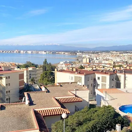 Bonito Renovado Con Piscina, Terraza Y Estacionamiento A 450m De La Playa - 3 Pax - Hisp-312-4 Roses